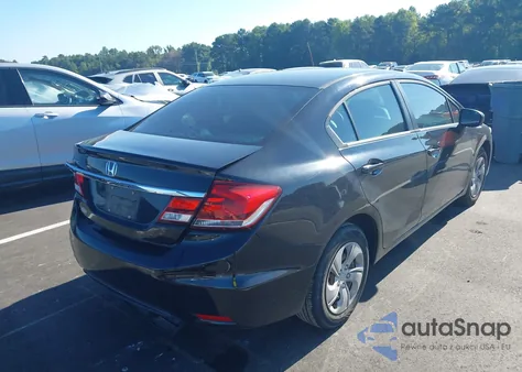 2015 Honda Civic Lx z USA, uszkodzony, nr VIN 19XFB2F53FE215472